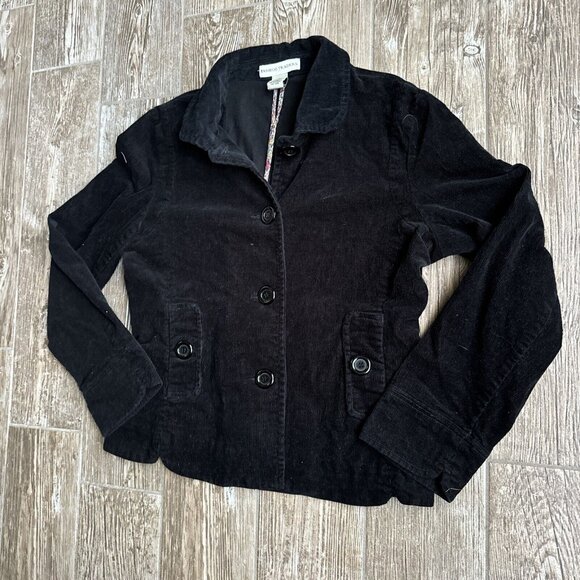 2/$18 SALE! Bamboo‎ Traders Corduroy Jacket Womens M Utility Military Western - Picture 5 of 9